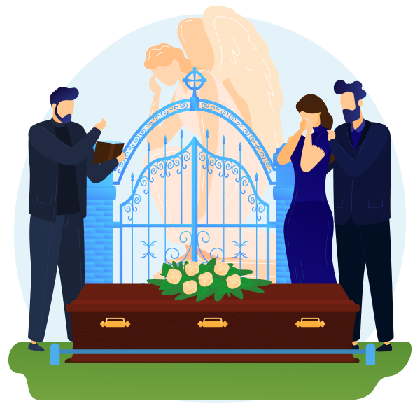 Похоронные бюро и кладбища