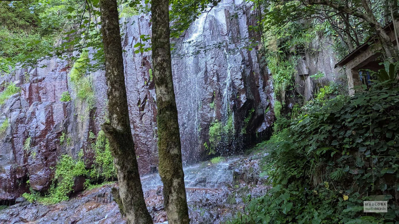 Водопад Kibura в Аджарии