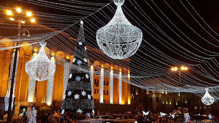 The capital of Georgia will soon shine in festive light