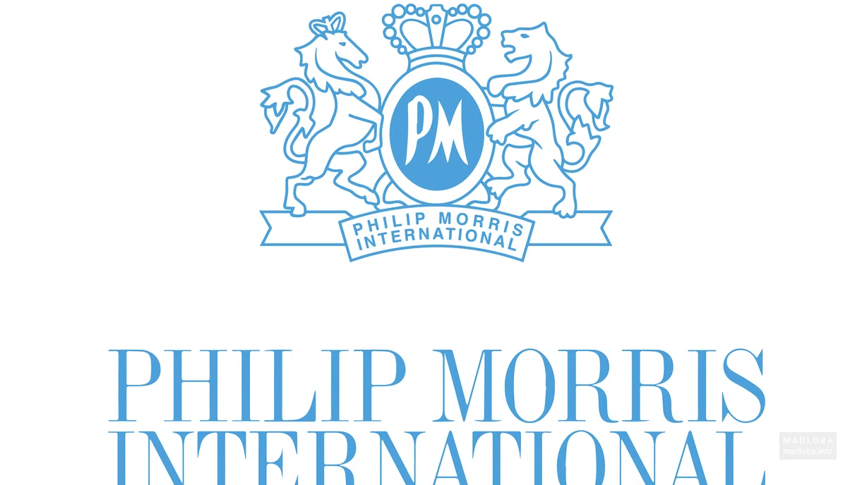 Поставщик табачных изделий "Philip Morris Georgia" логотип