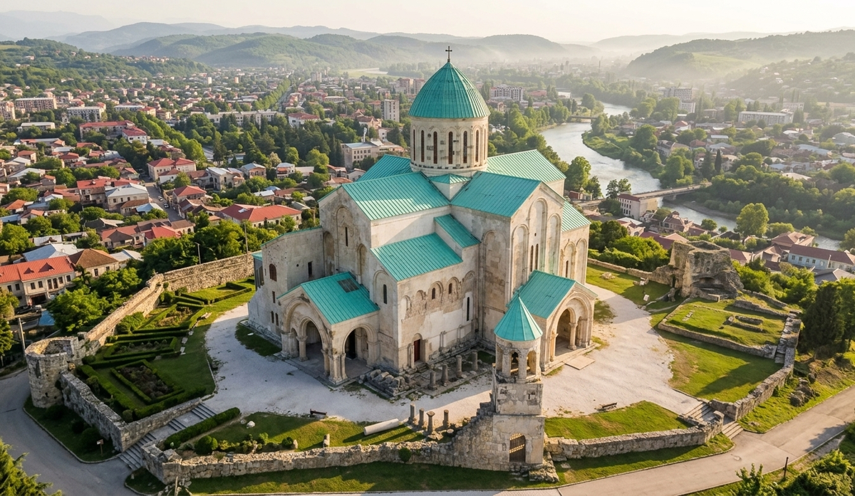 Bagrati Cathedral (Cathedral of the Dormition), Kutaisi, Georgia