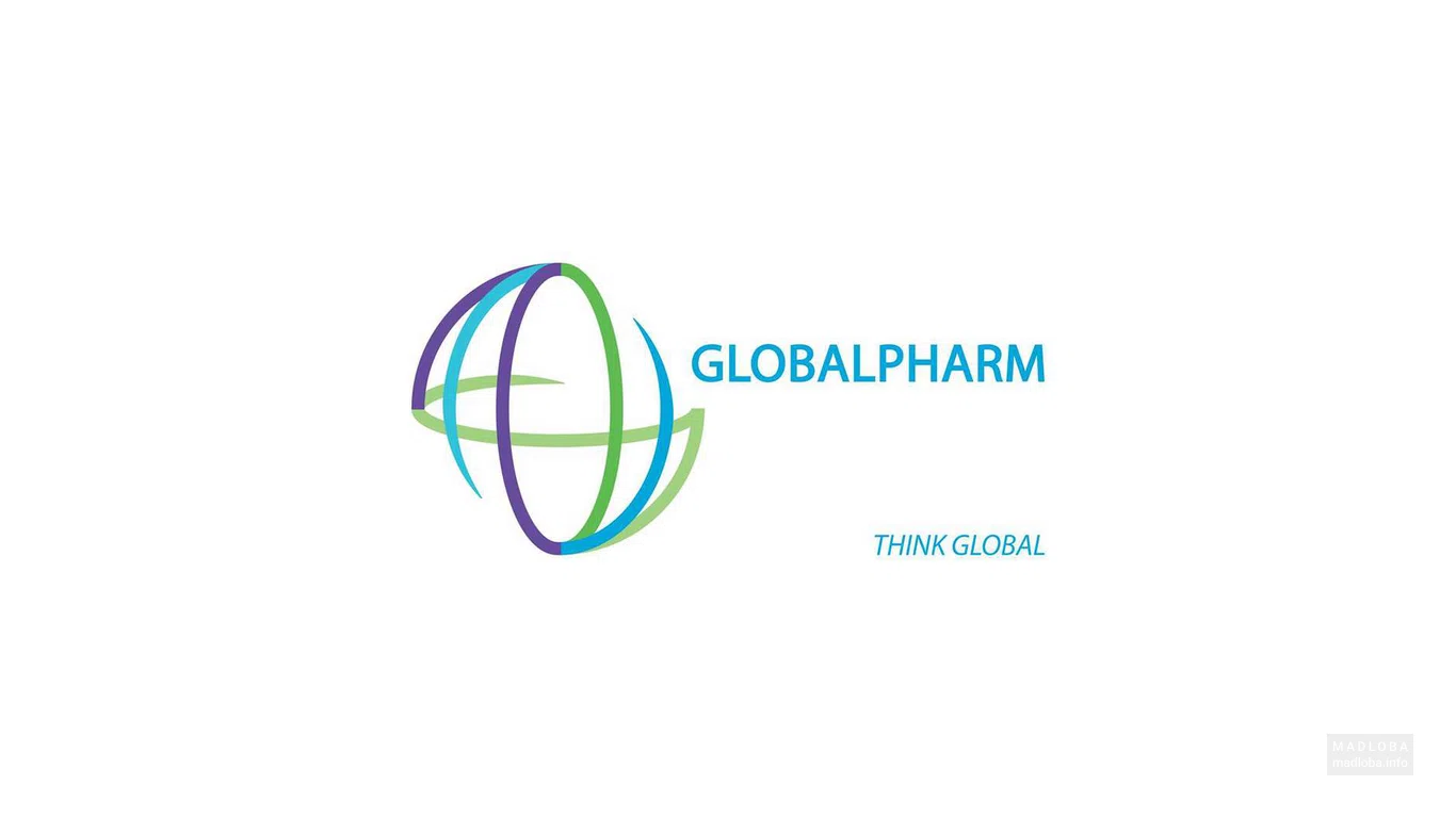 Поставщик лекарств "Globalpharm" логотип