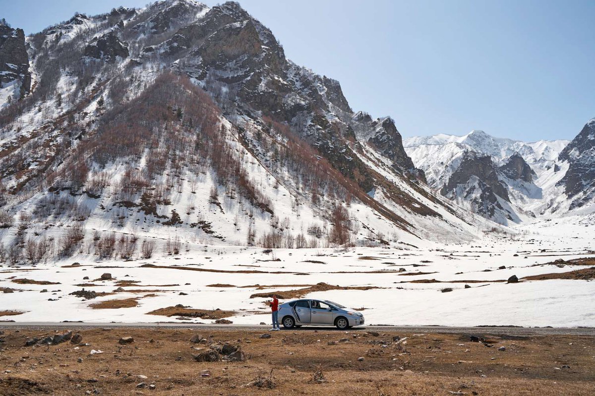 горные дороги в Грузии