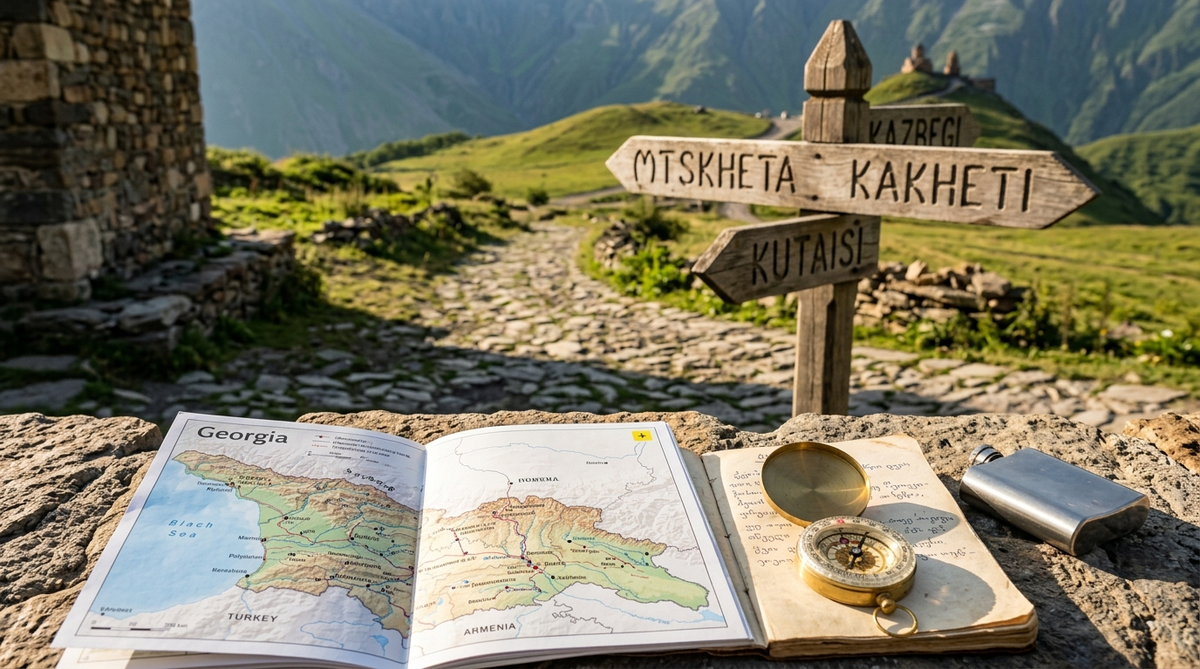pilgrimage route through Georgia