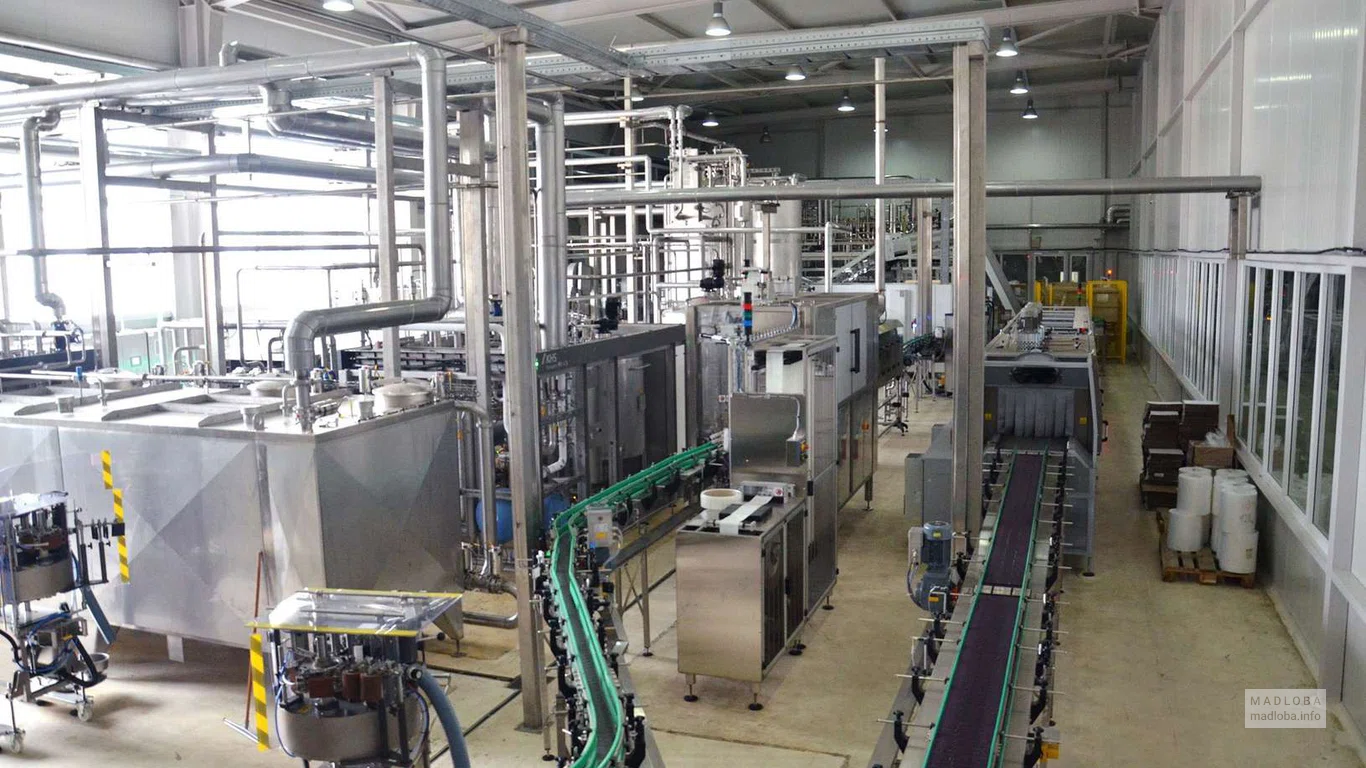 Завод по производству пива от компании Zedazeni