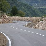 Реконструирована горная дорога в курортном районе Боржоми
