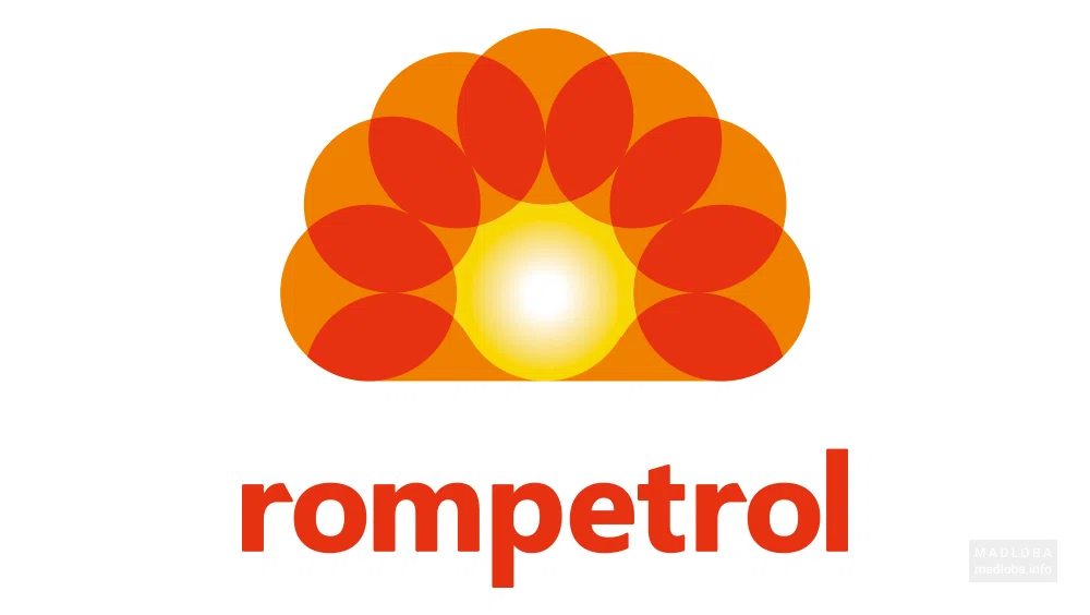 Сеть автозаправочных станций "Rompetrol Georgia" логотип