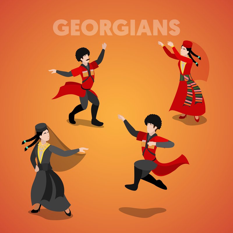 Грузинский танец