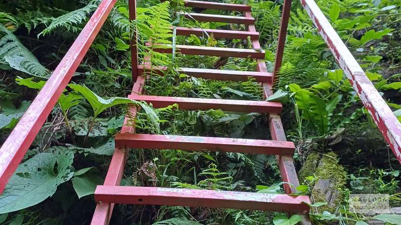 Подъем к водопаду Скала