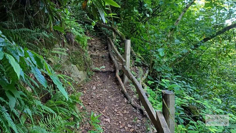 Дорога к водопаду Скала