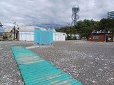 Accessible beach for people with disabilities in Batumi (opposite New Ship)