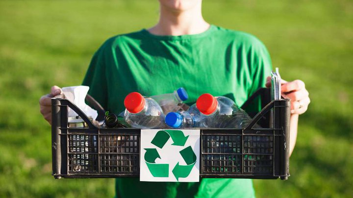 Waste recycling point (Shota Rustaveli St.)