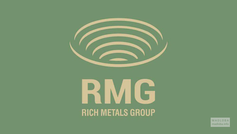 Производитель драгоценных металлов и камней "RMG Gold" логотип