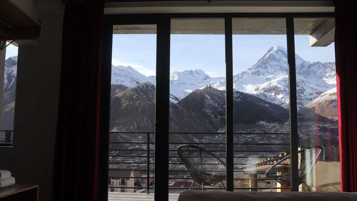 Rooftop Kazbegi