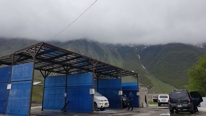 Self-service car wash