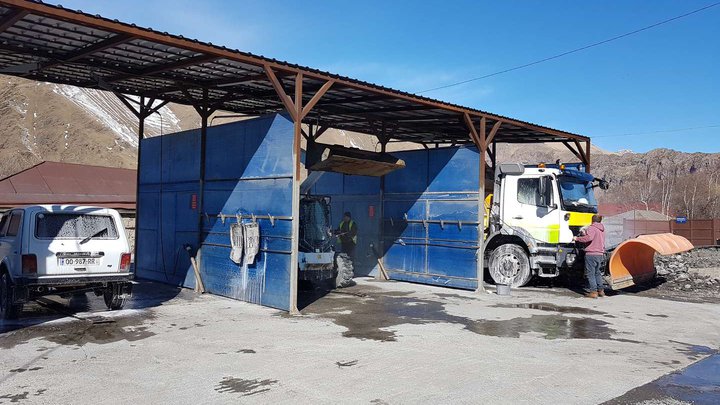 Self-service car wash