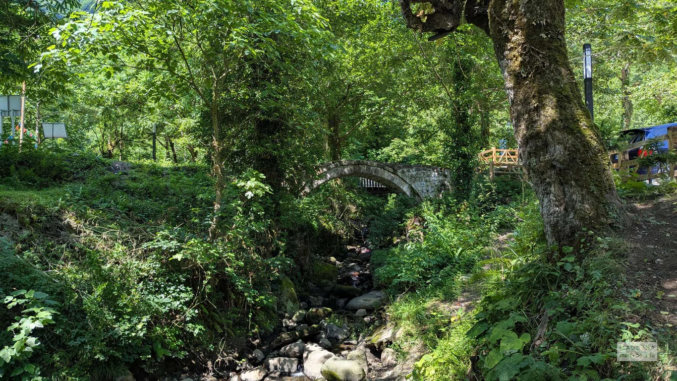 Мирветский арочный мост, Аджария, Грузия