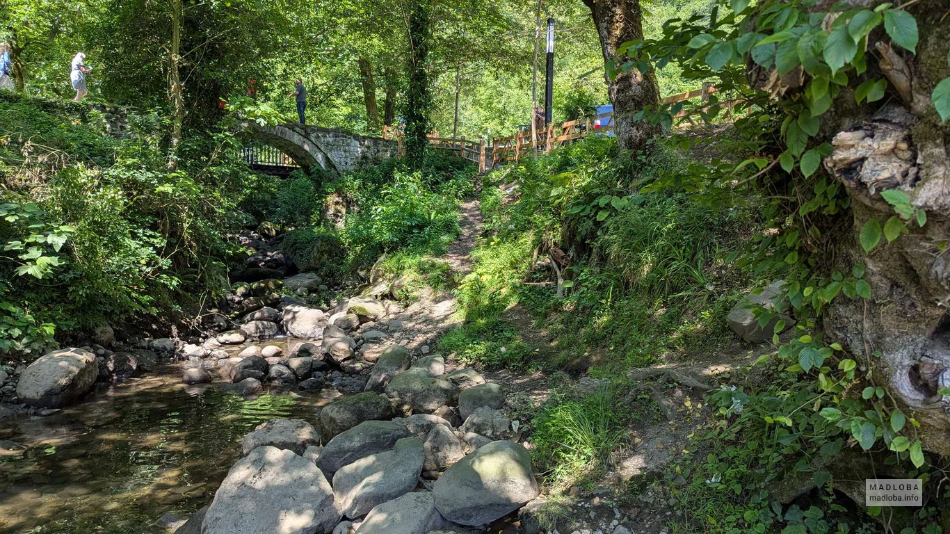 Мирветский арочный мост, Аджария, Грузия