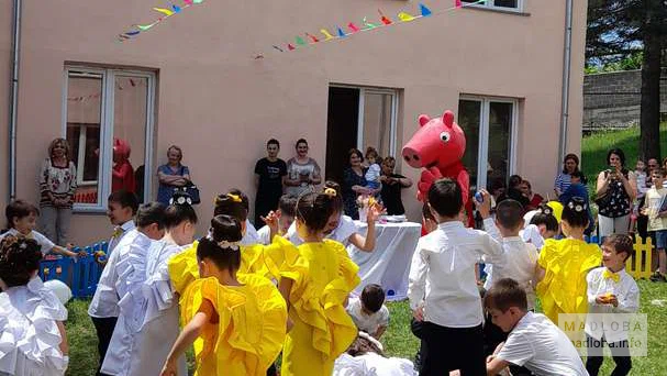 Праздник в Детском саду "Нагути" в Чиатуре