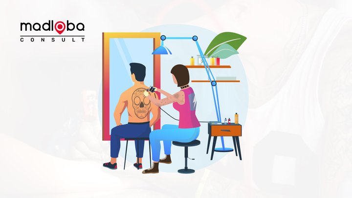 Promotion of tattoo studio