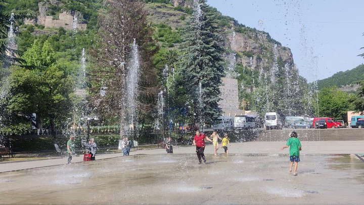 Main fountain of Chiatura