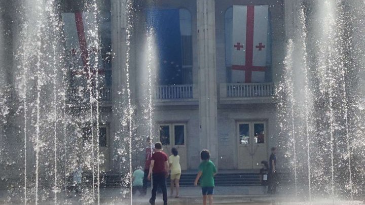 Main fountain of Chiatura