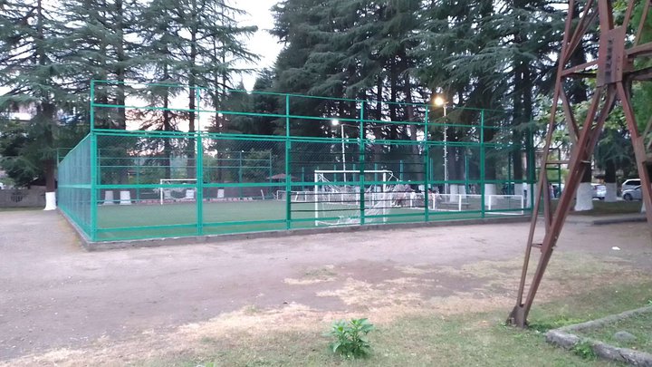 Mini stadium for playing football