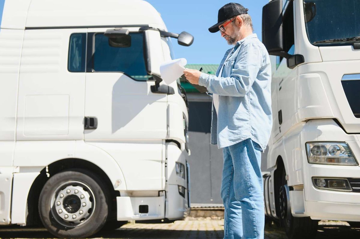 Auto, truck stop, TIR-parking