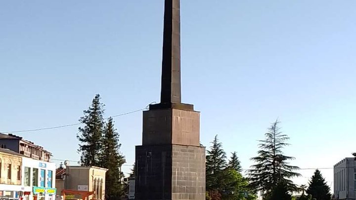 Obelisk-stele of Chkhorotsku