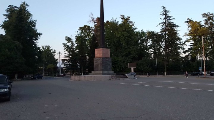 Obelisk-stele of Chkhorotsku