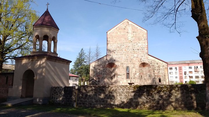 Cathedral of St. David Agmashenebeli in Chkhorotsku