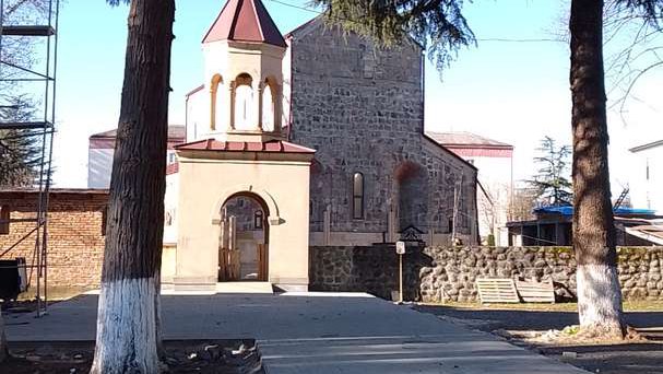 Cathedral of St. David Agmashenebeli in Chkhorotsku