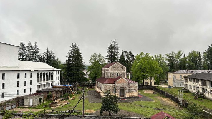 Cathedral of St. David Agmashenebeli in Chkhorotsku