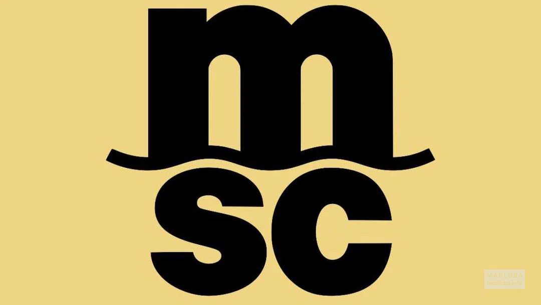 Логистическая компания "MSC Mediterranean Shipping Company" логотип