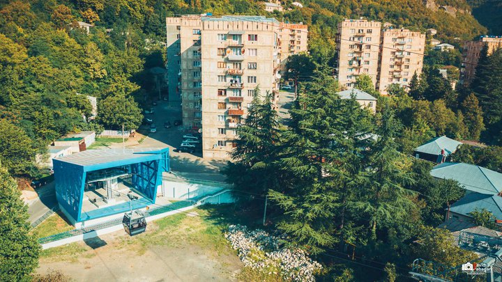 New cable car station "Lezhubani"