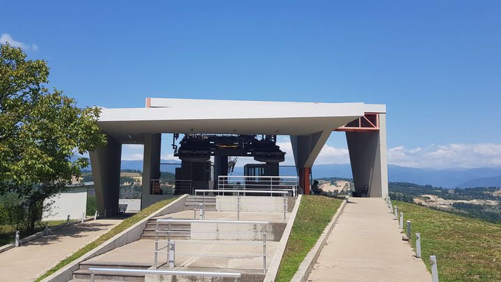 Cable car station "Sanatorium"