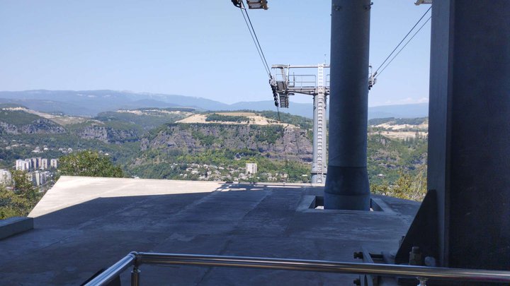 Cable car station "Sanatorium"