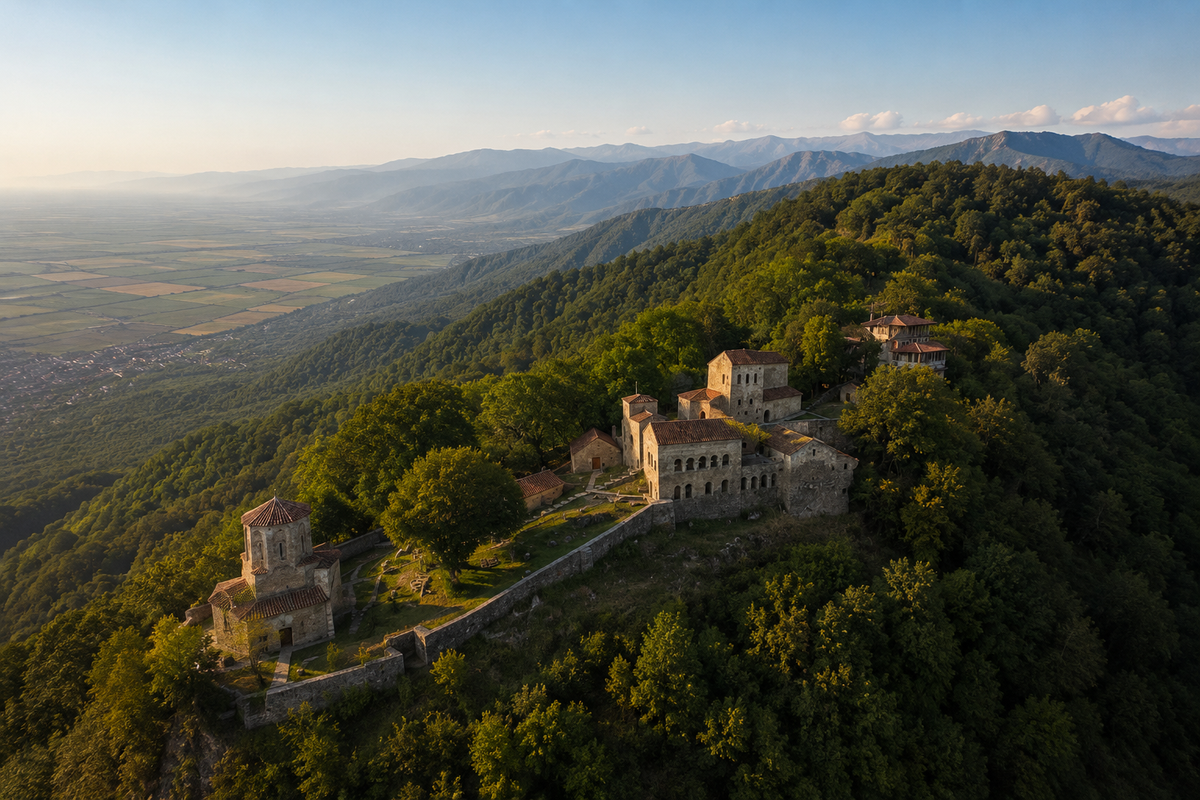 Nekresi Monastery (Nekressi Monastery), Kakheti, Georgia