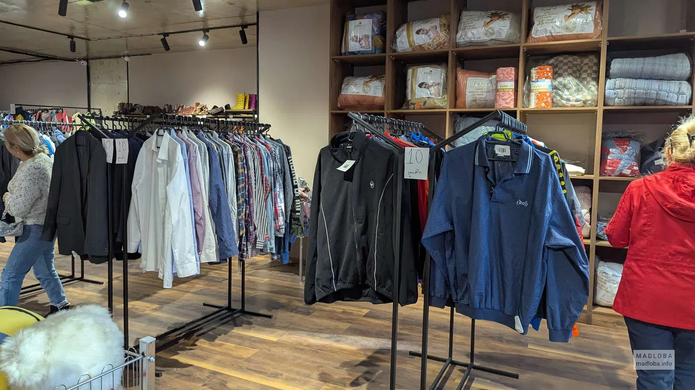 Аутлет и секонд-хенд "ALIA SHOP" мужская одежда