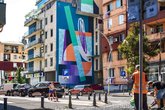 Mural "Abstraction" on Gorgasali street