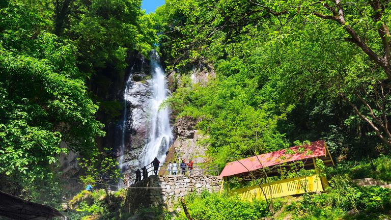 Mahuntseti Waterfall. Visit the heart of Adjara