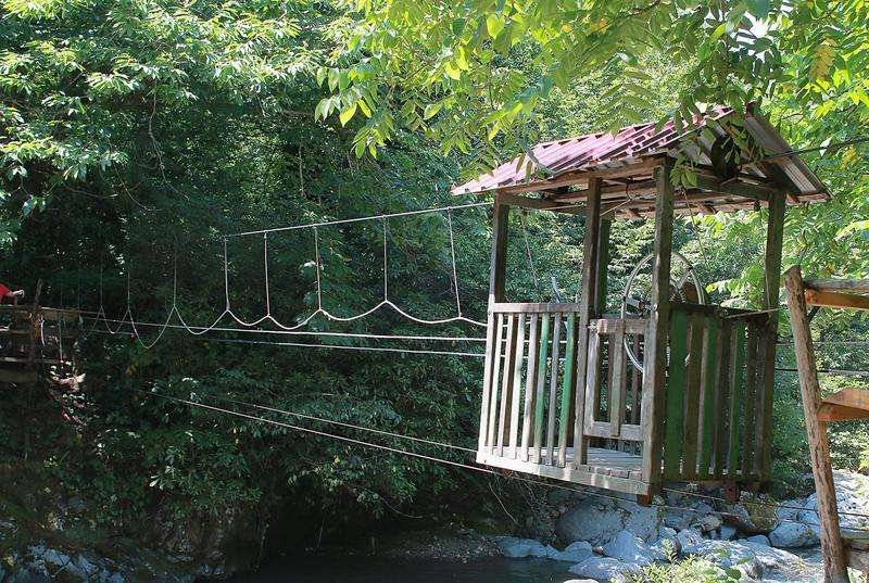 Cable car in Mtirala Park