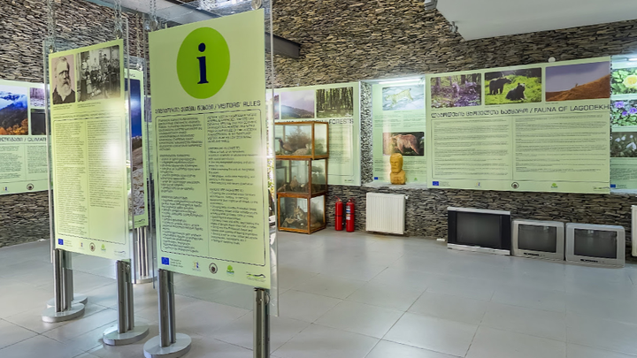 Administration and tourist information center for visitors to protected areas of Lagodekhi