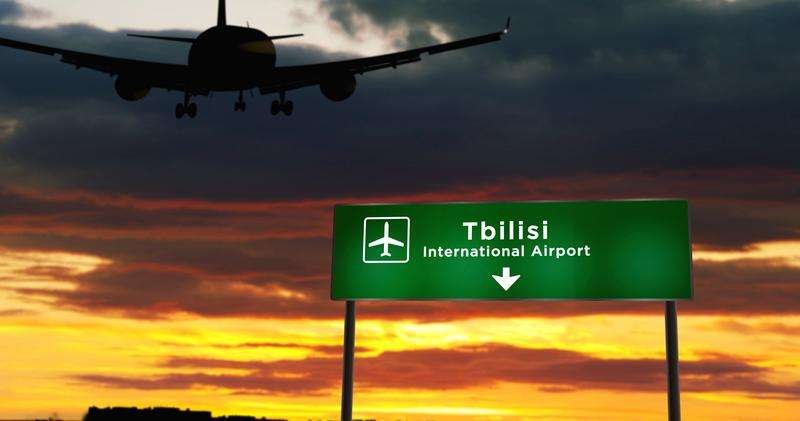 Airplane landing