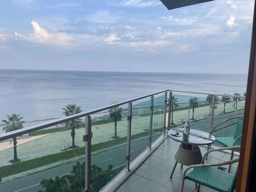sea ​​view from the hotel balcony