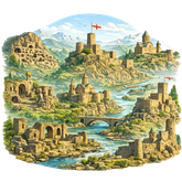 Ancient ruins, fortresses and castles of Georgia