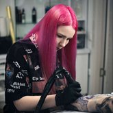 Anna Mahony - tattoo Batumi