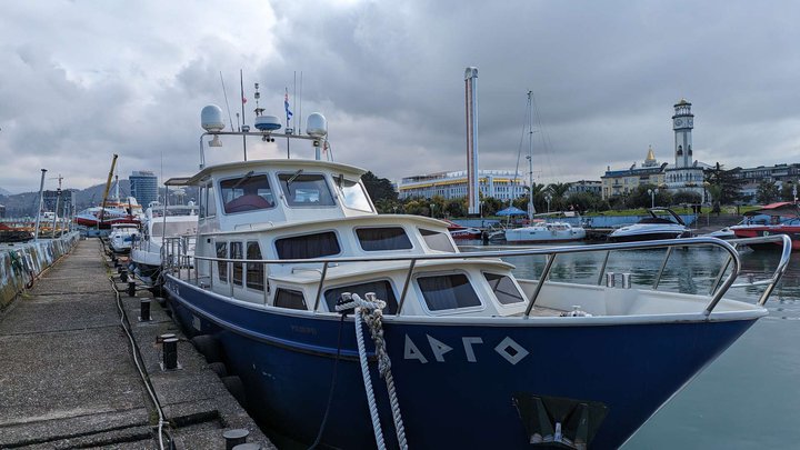 Motor boat "Argo"