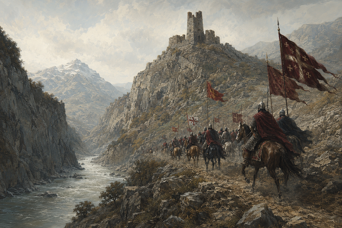 The Battle of Aspindza (1770): a victory for the army of Heraclius II.