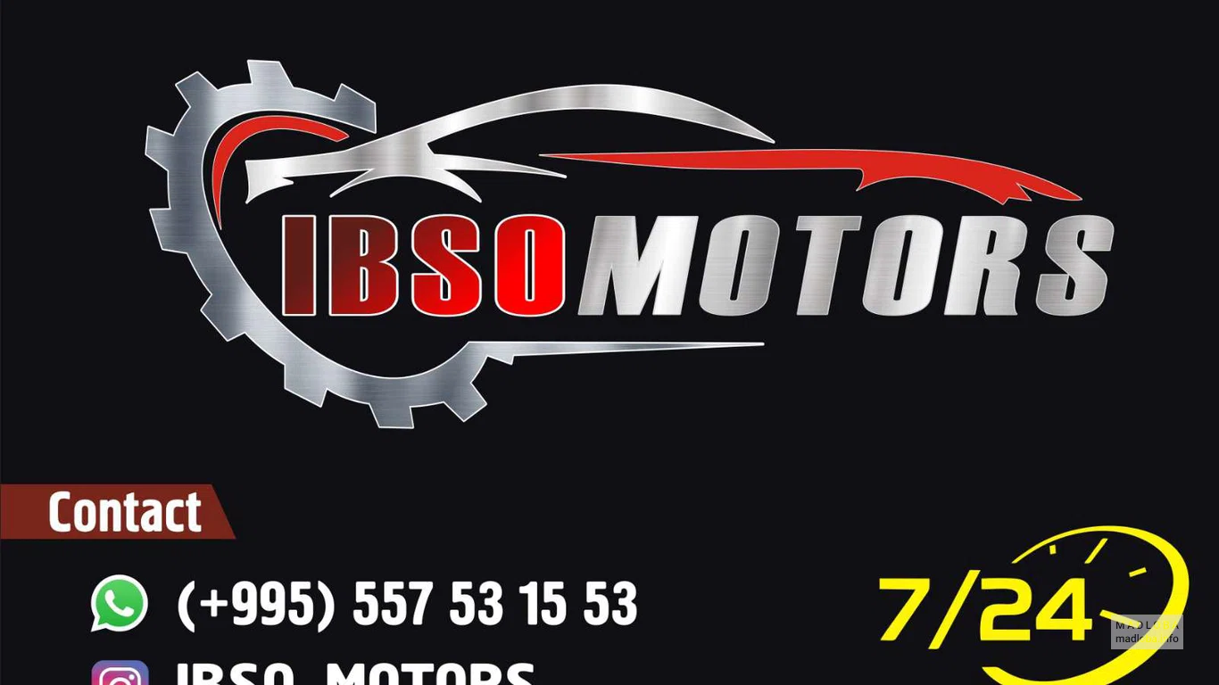 Автомастерская IBSO Motor's визитка